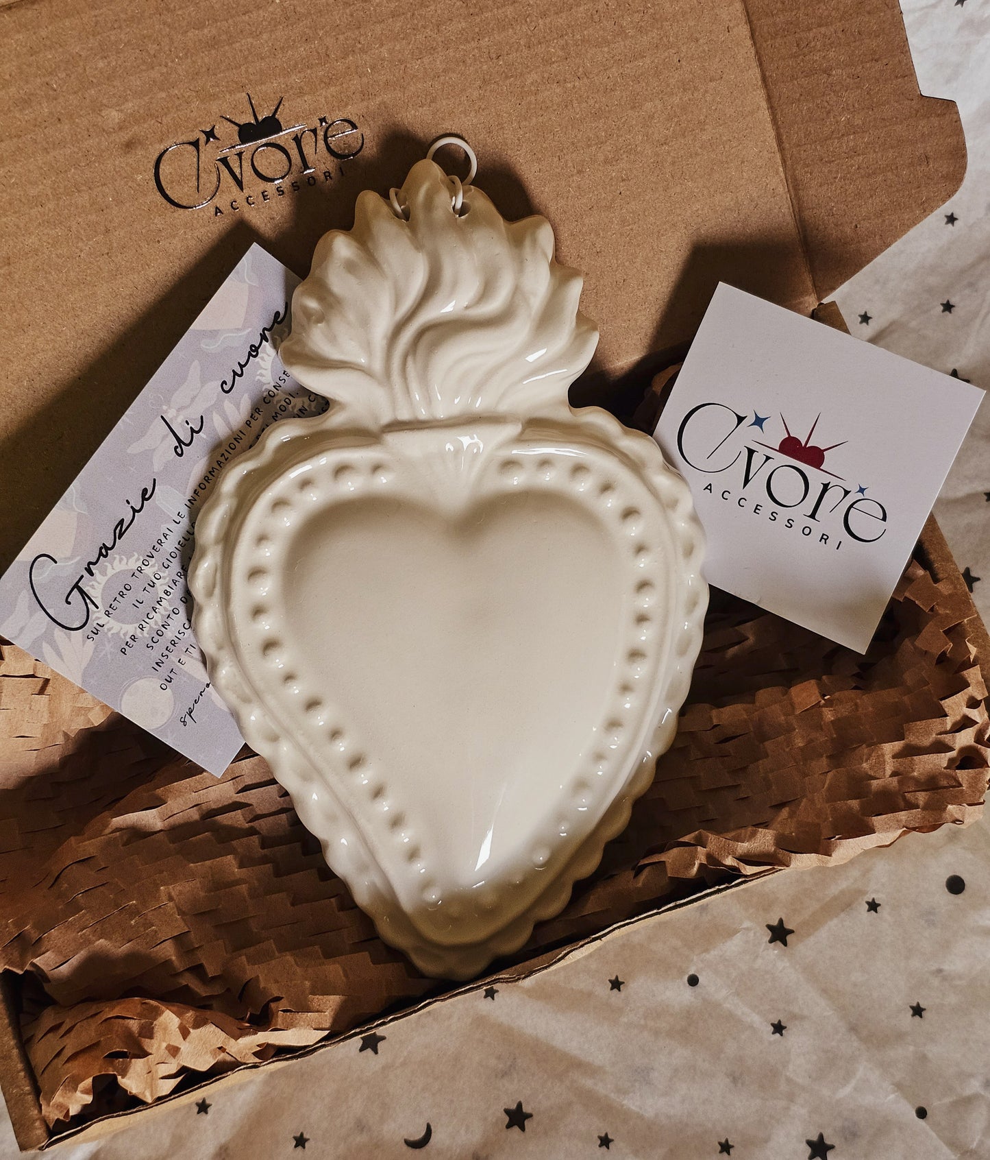 Cvore in Ceramica