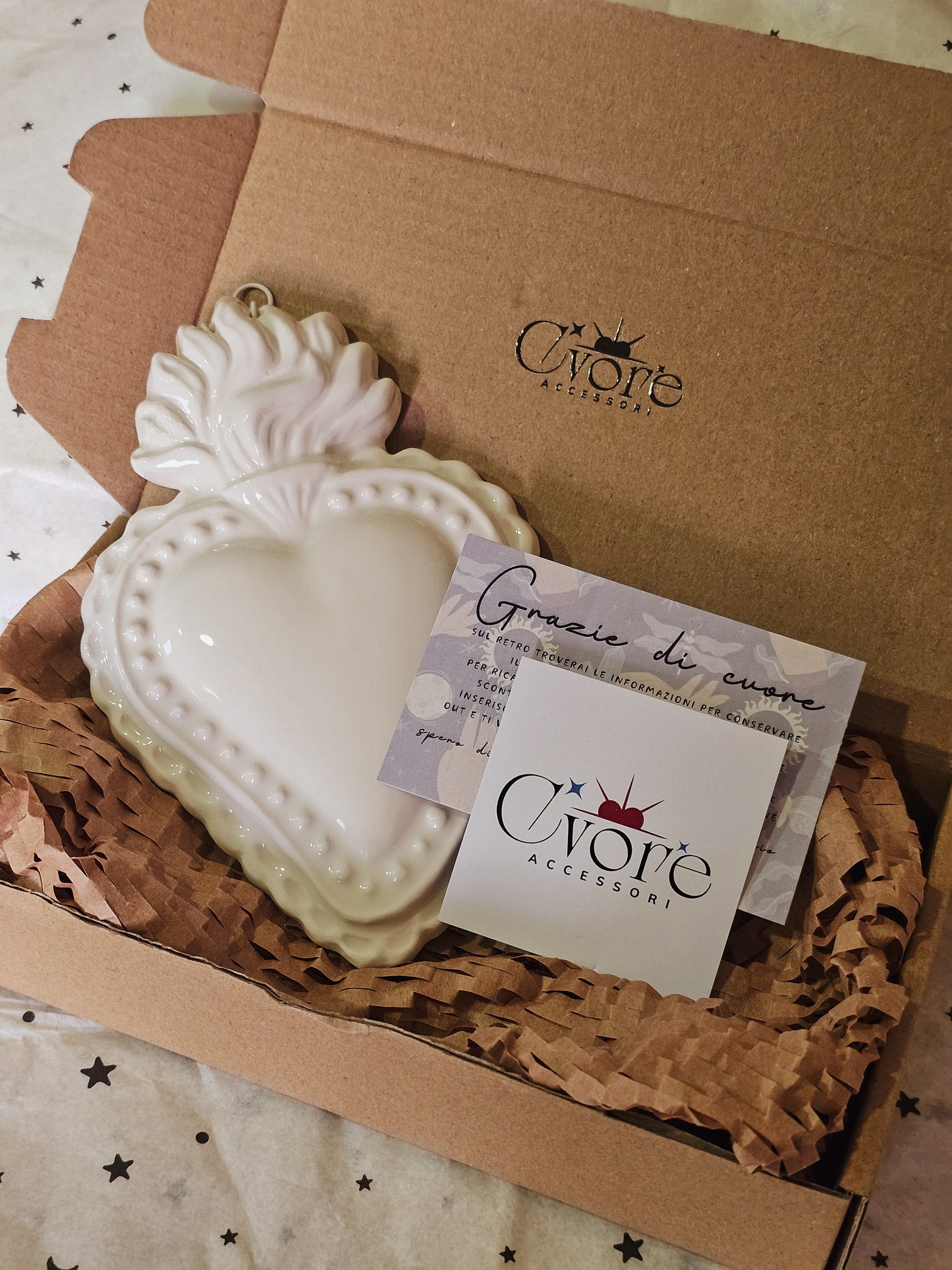 Cvore in Ceramica