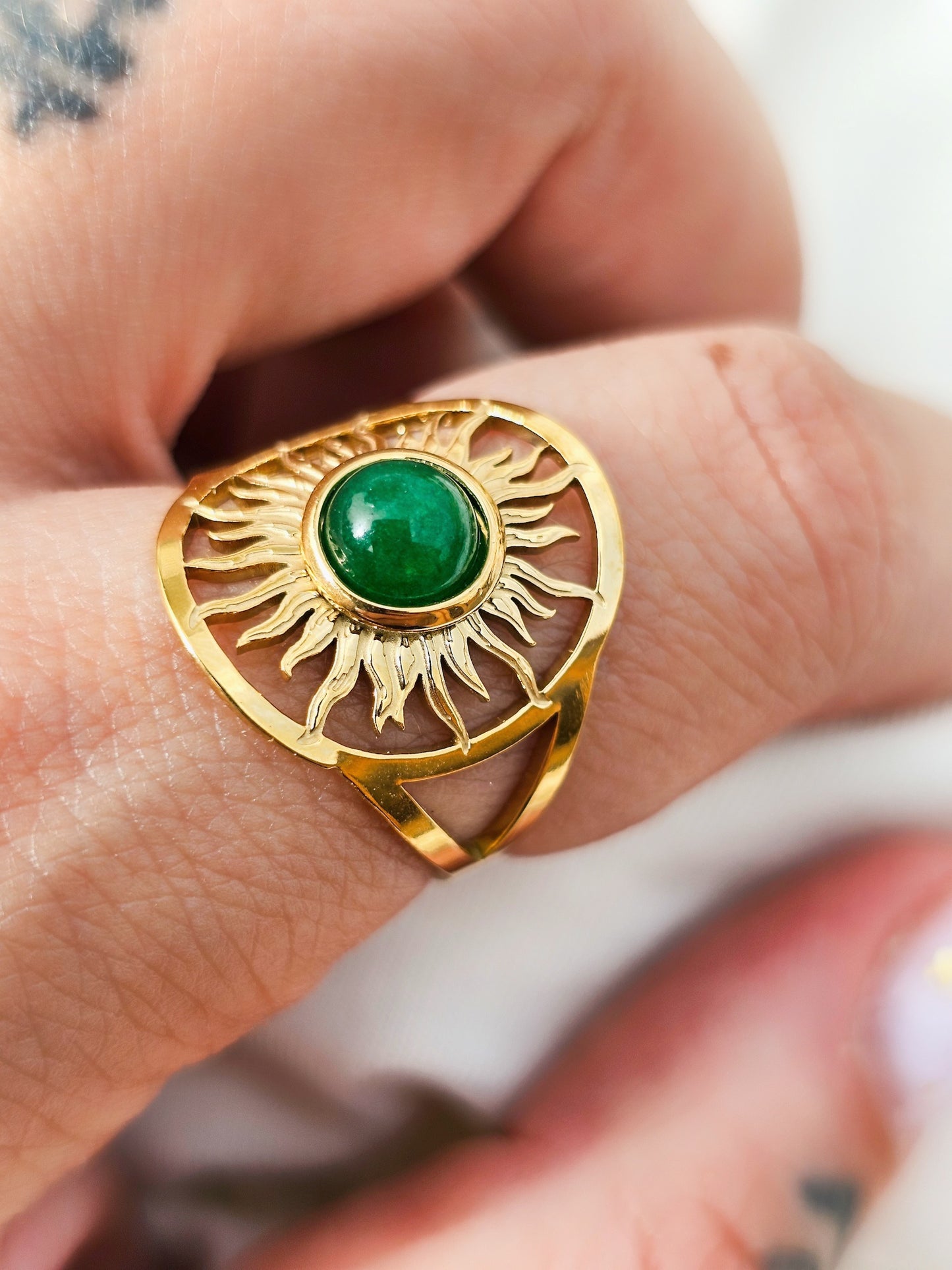 Anello Soleil Giada