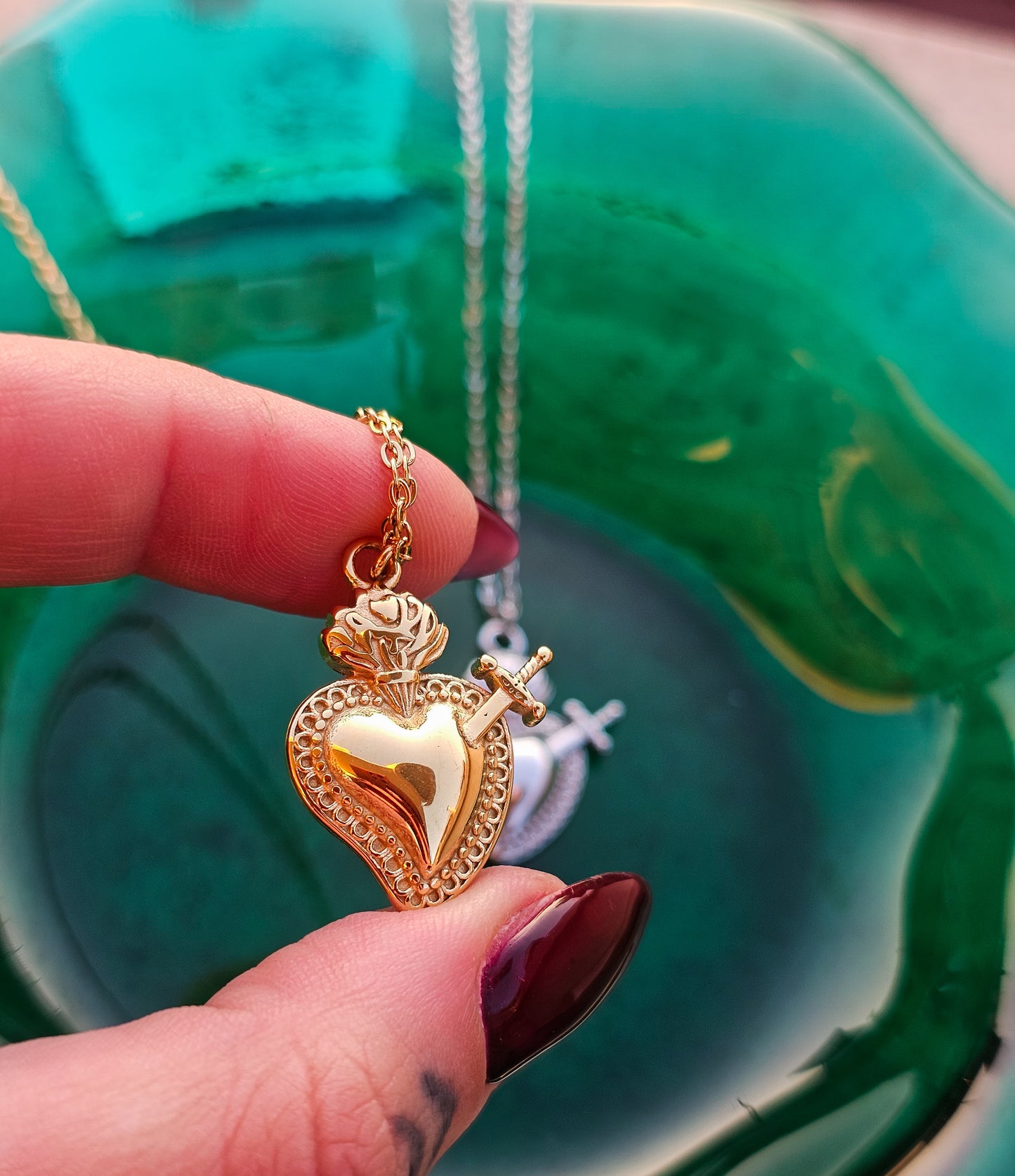 Collana Cvore Trafitto