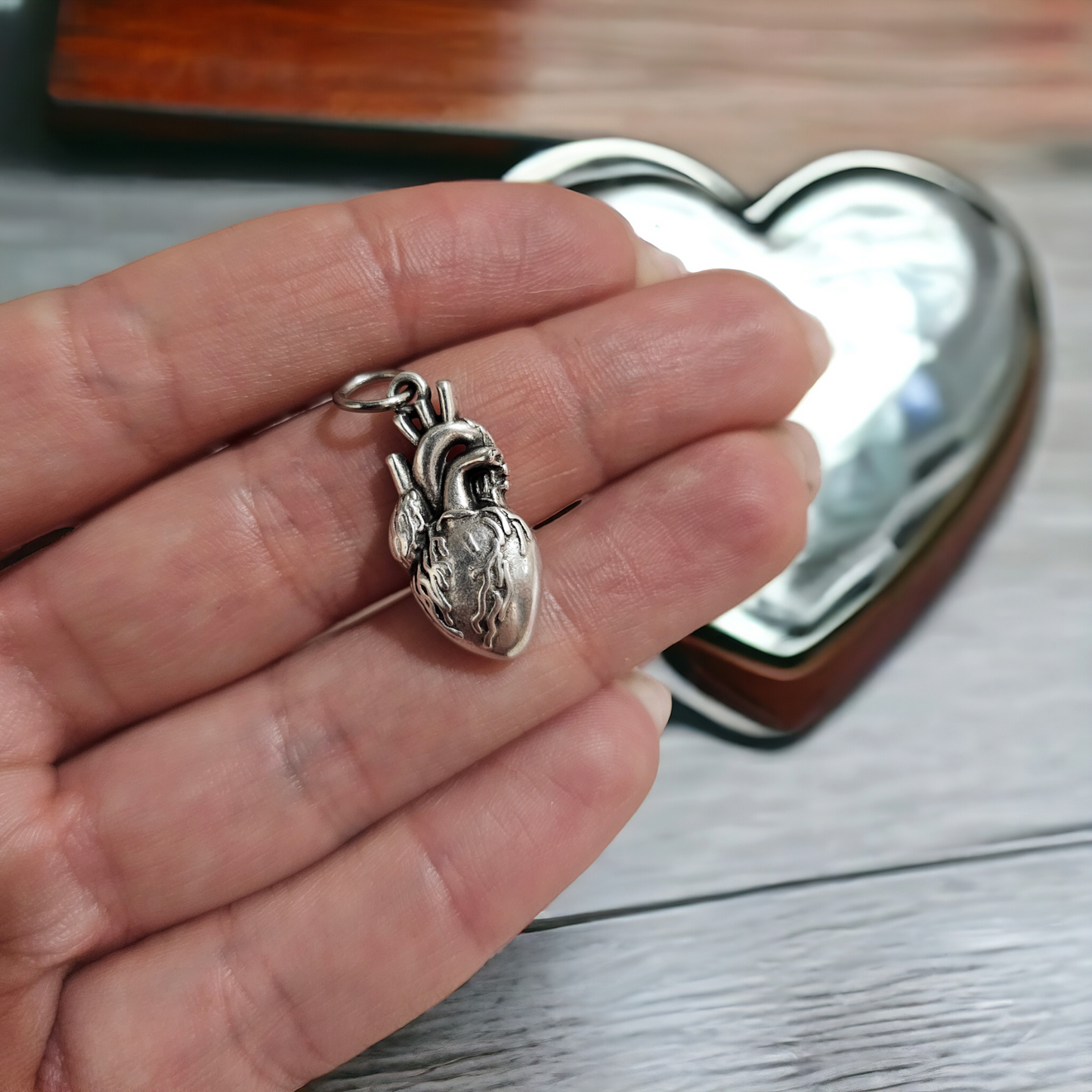 Charm Cuore Anatomico 3d
