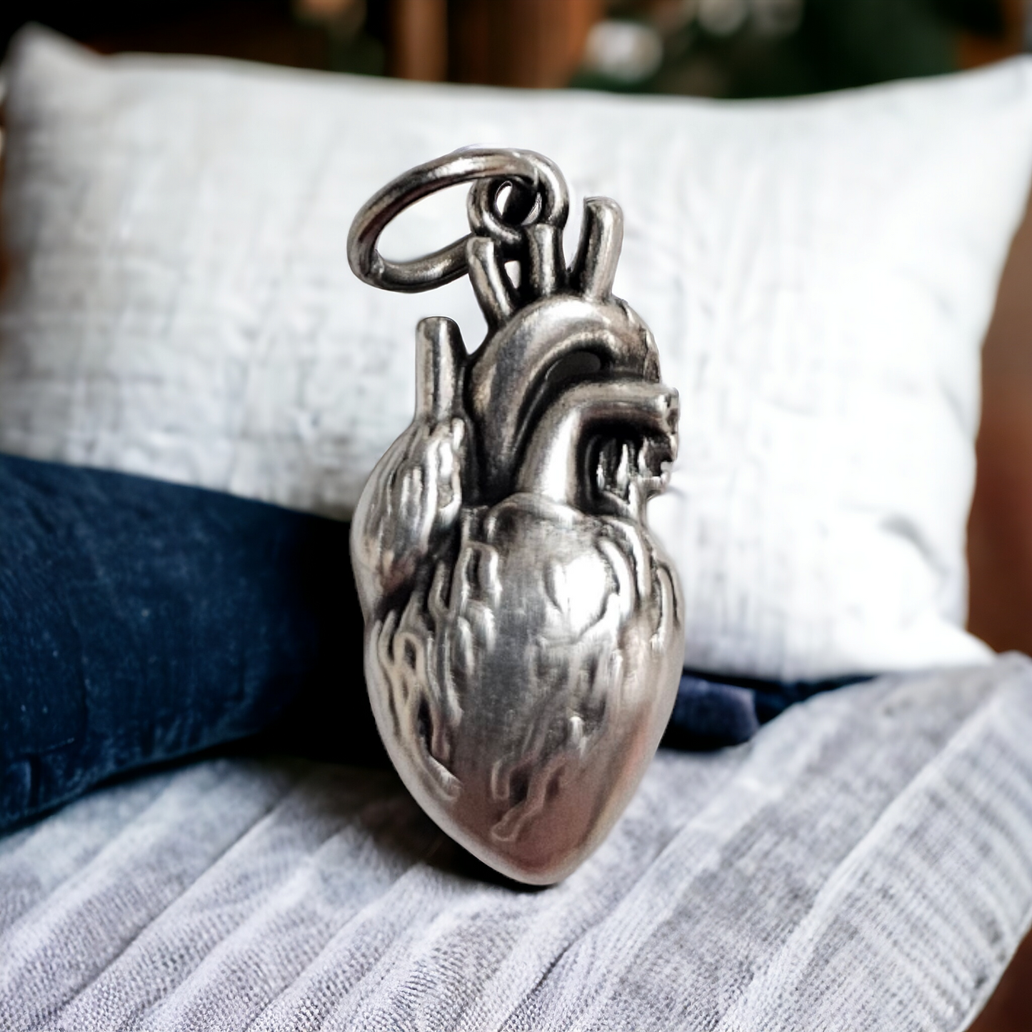 Charm Cuore Anatomico 3d