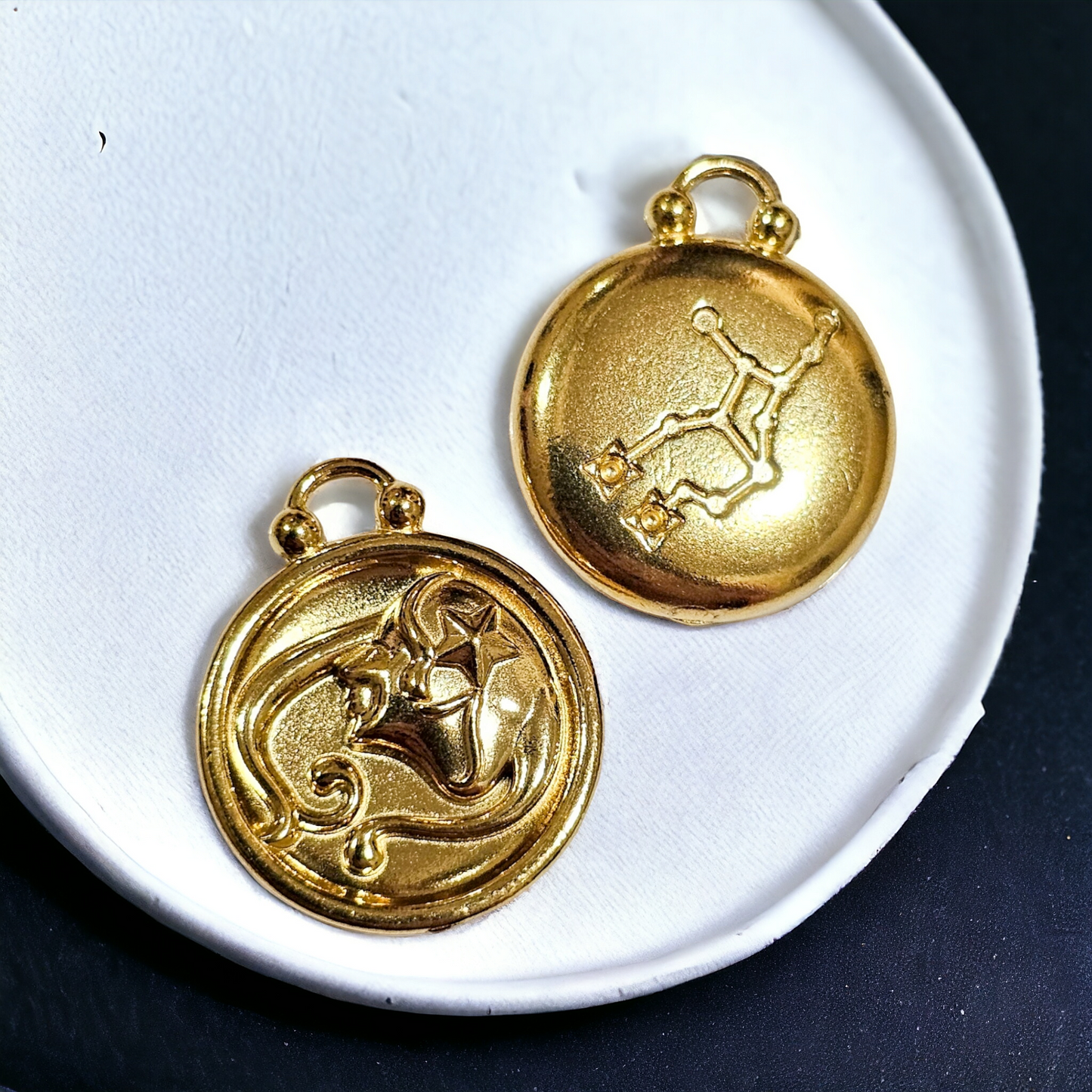 Zodiac Gold Charms