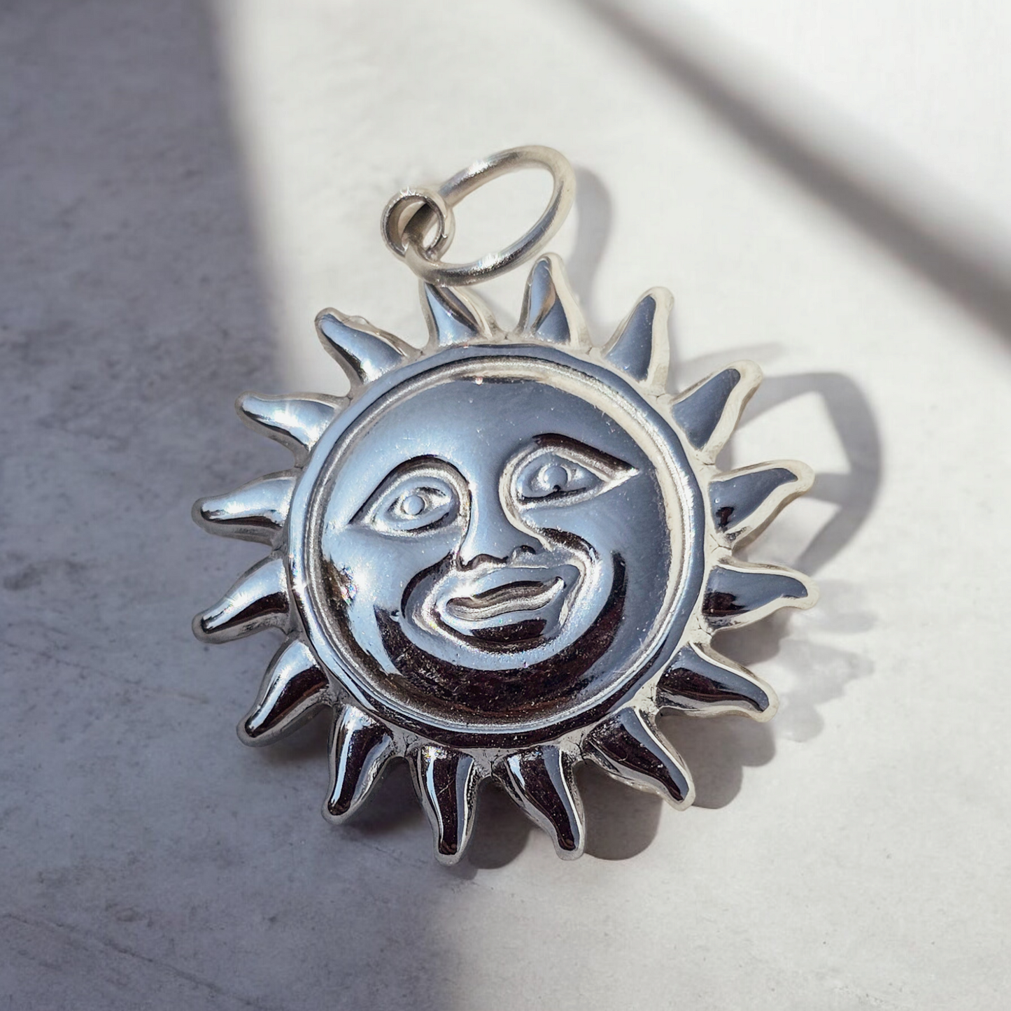 Sole Silver Medium Charm