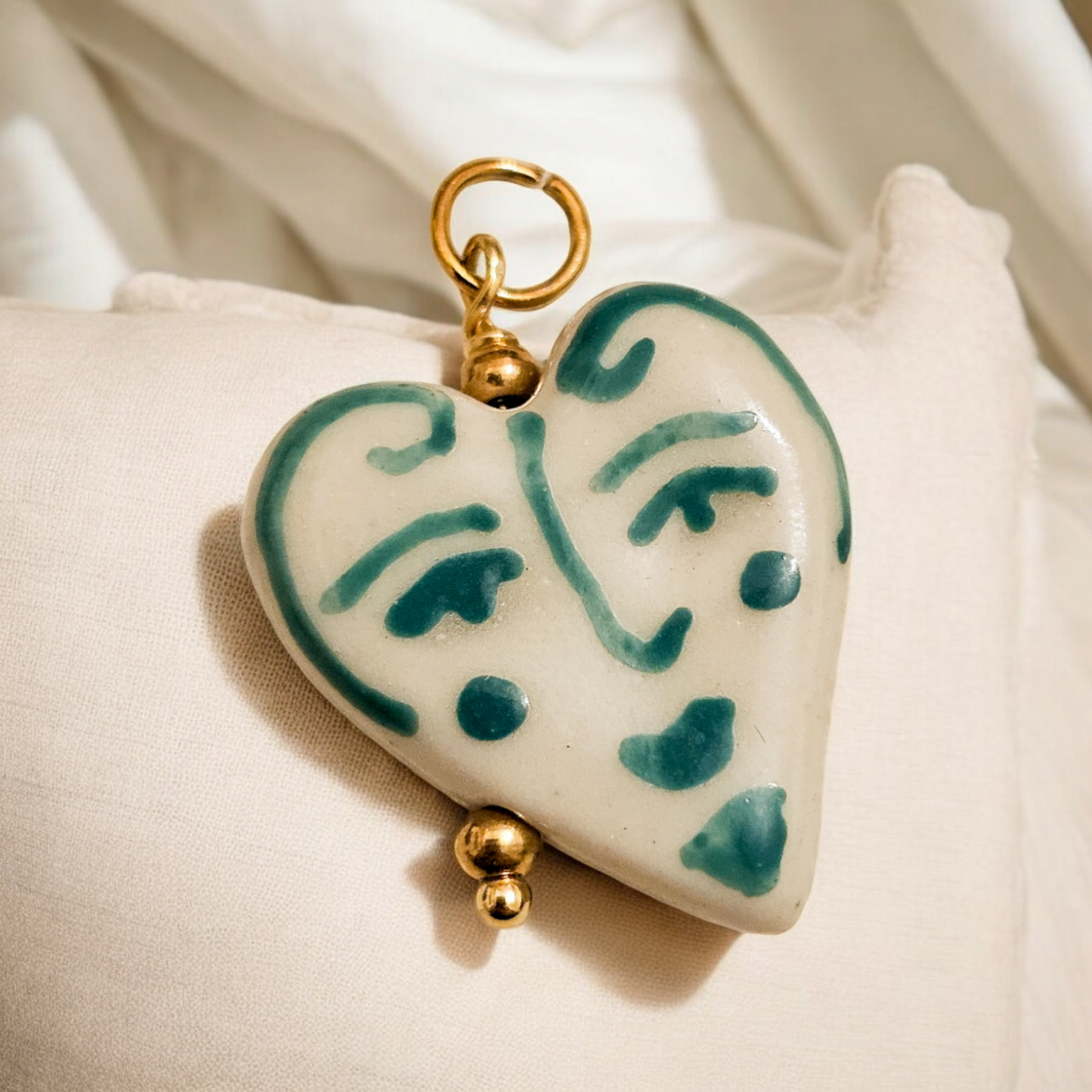 Charm Cvore Picasso Verde