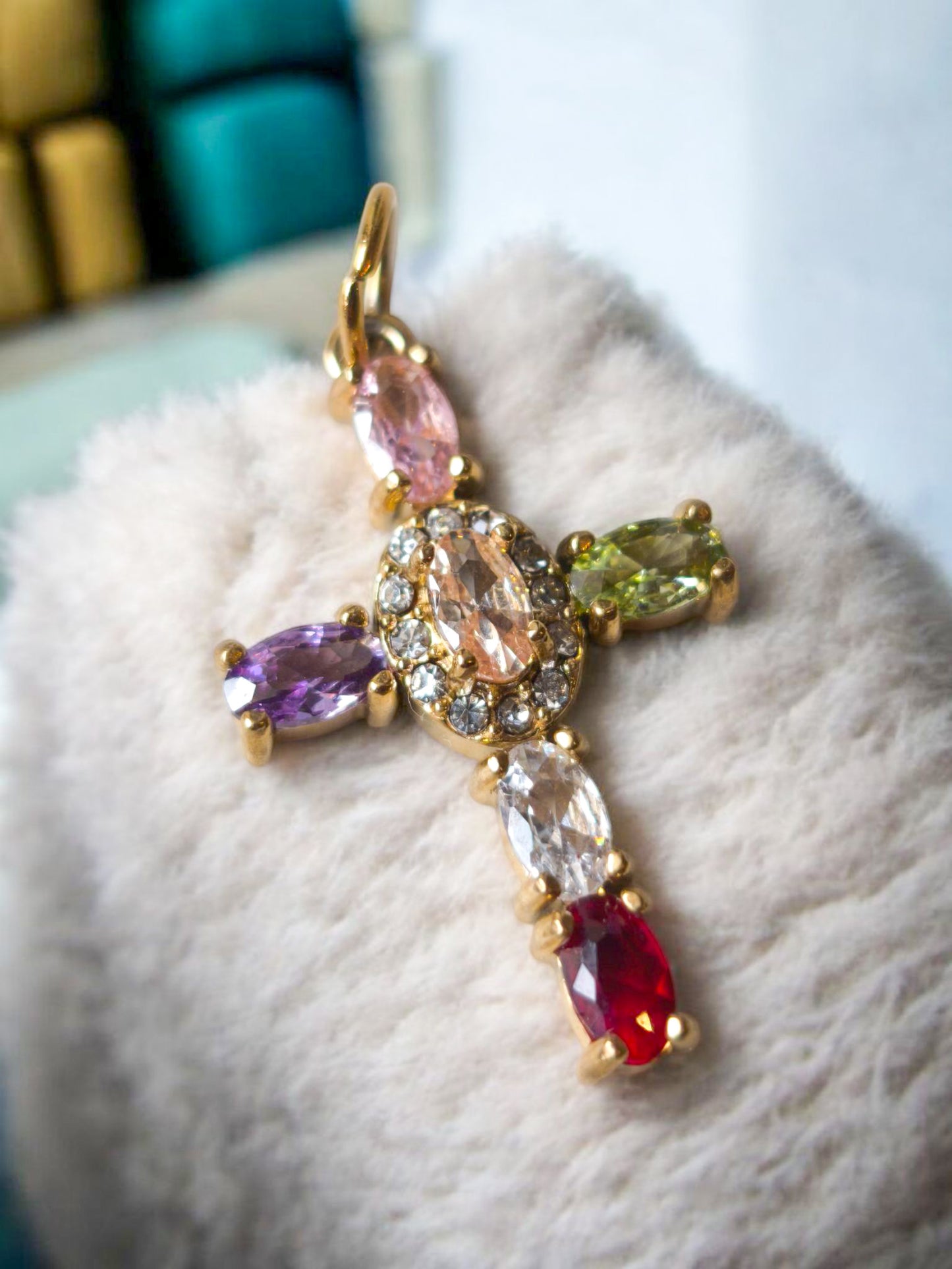 Charm croce delle virtù