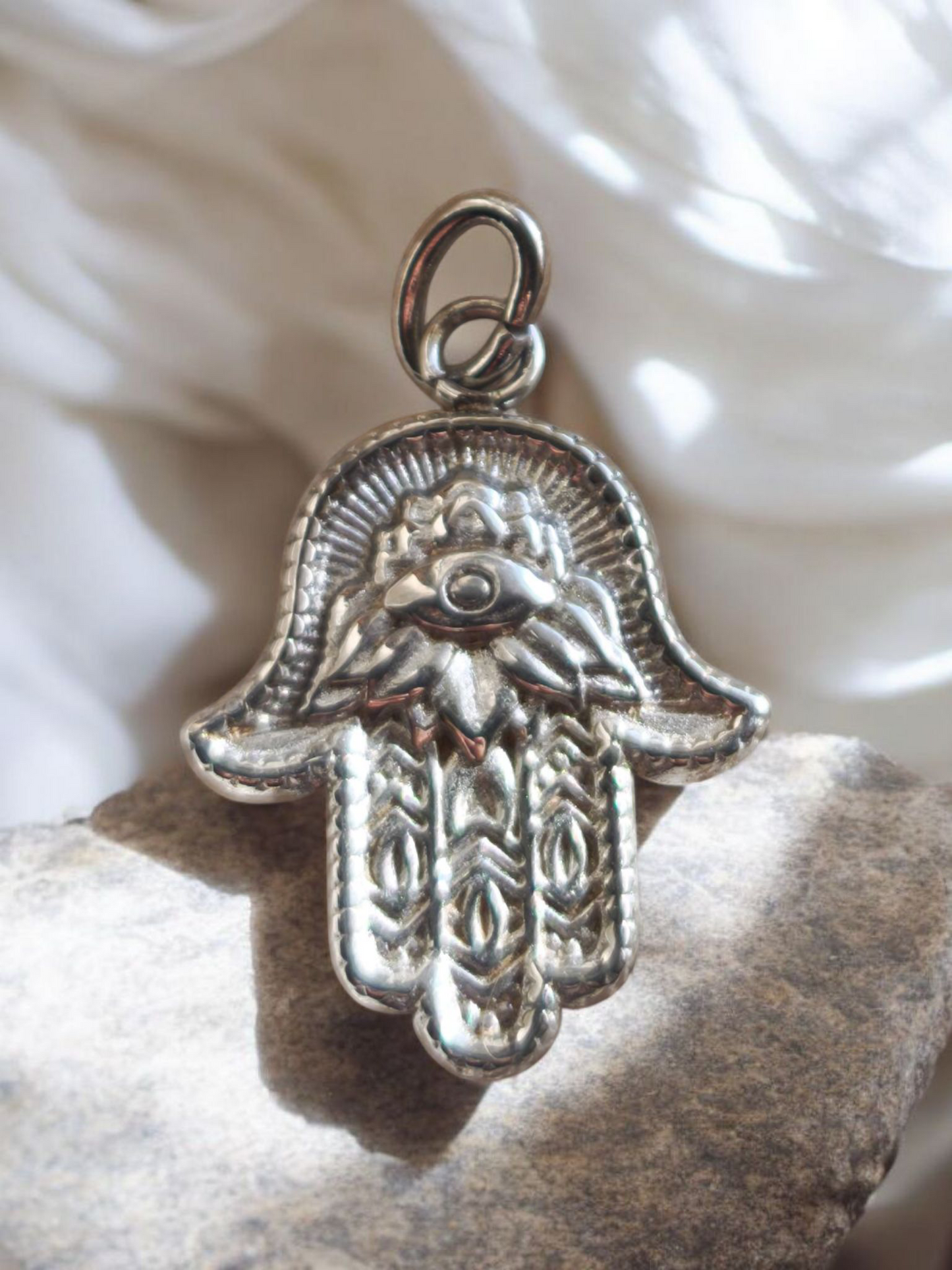 Charm Mano di Fatima Silver