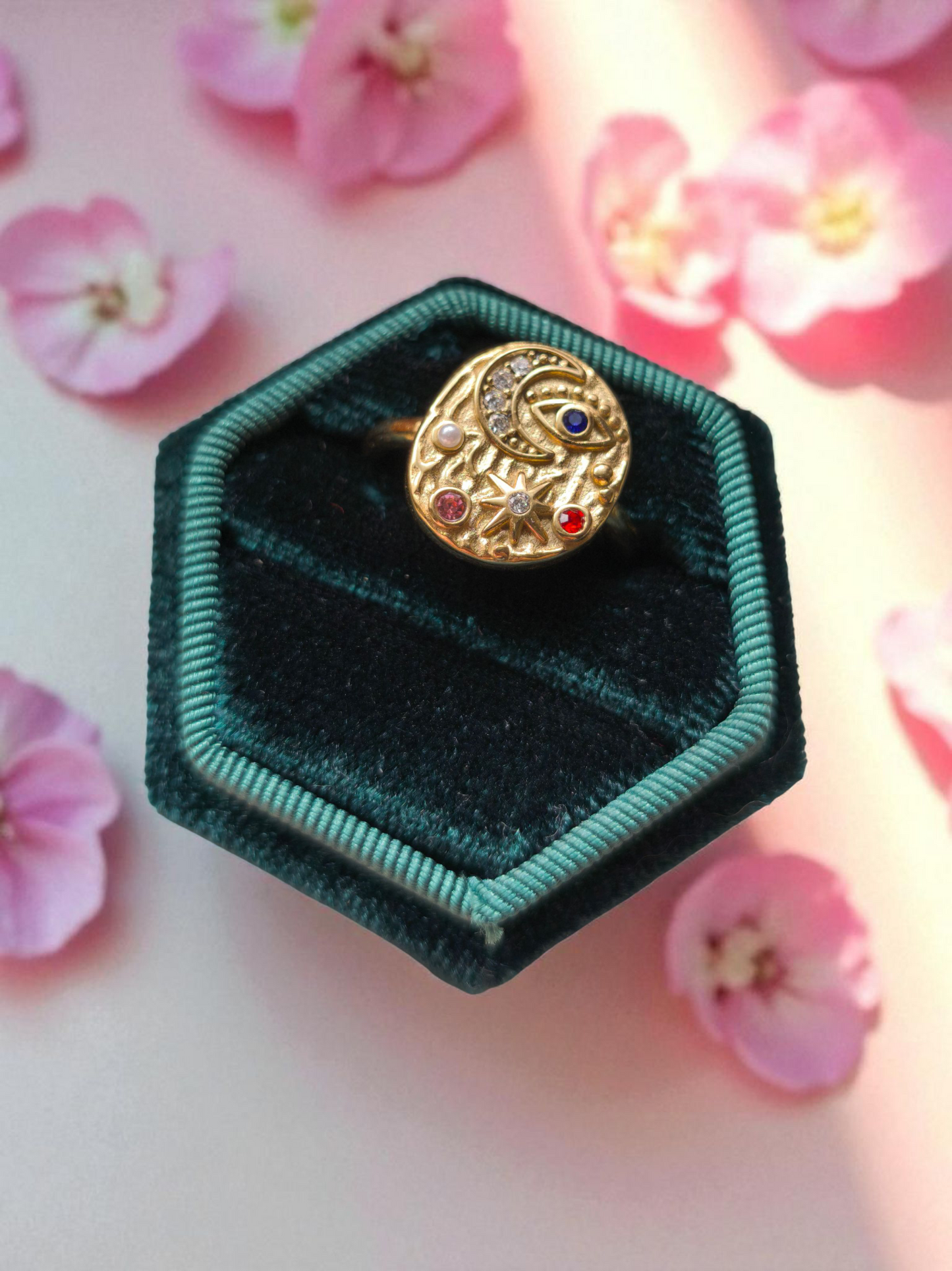 Anello Lvnatica Gold Multicolor