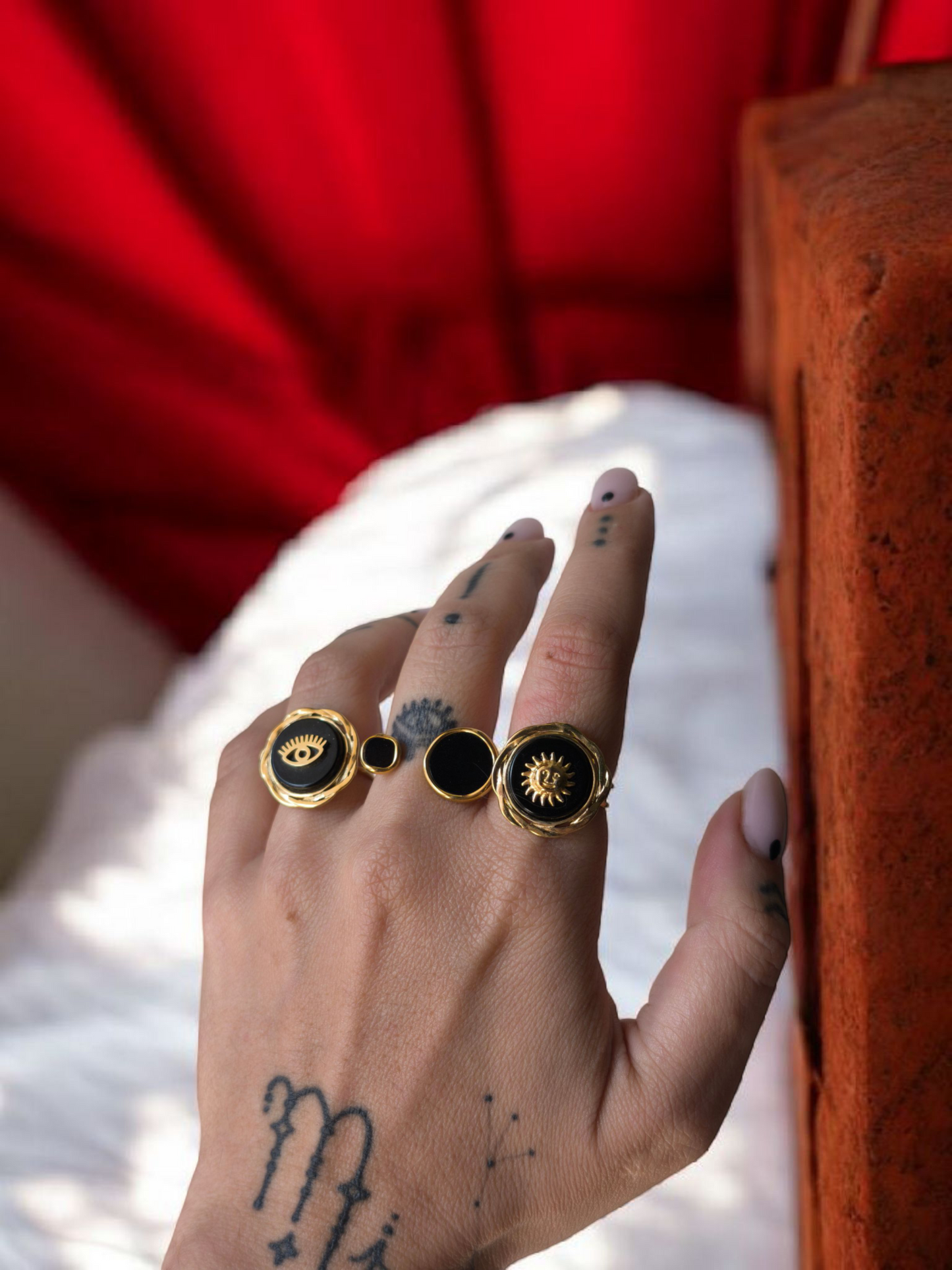 Anello sole Invictus
