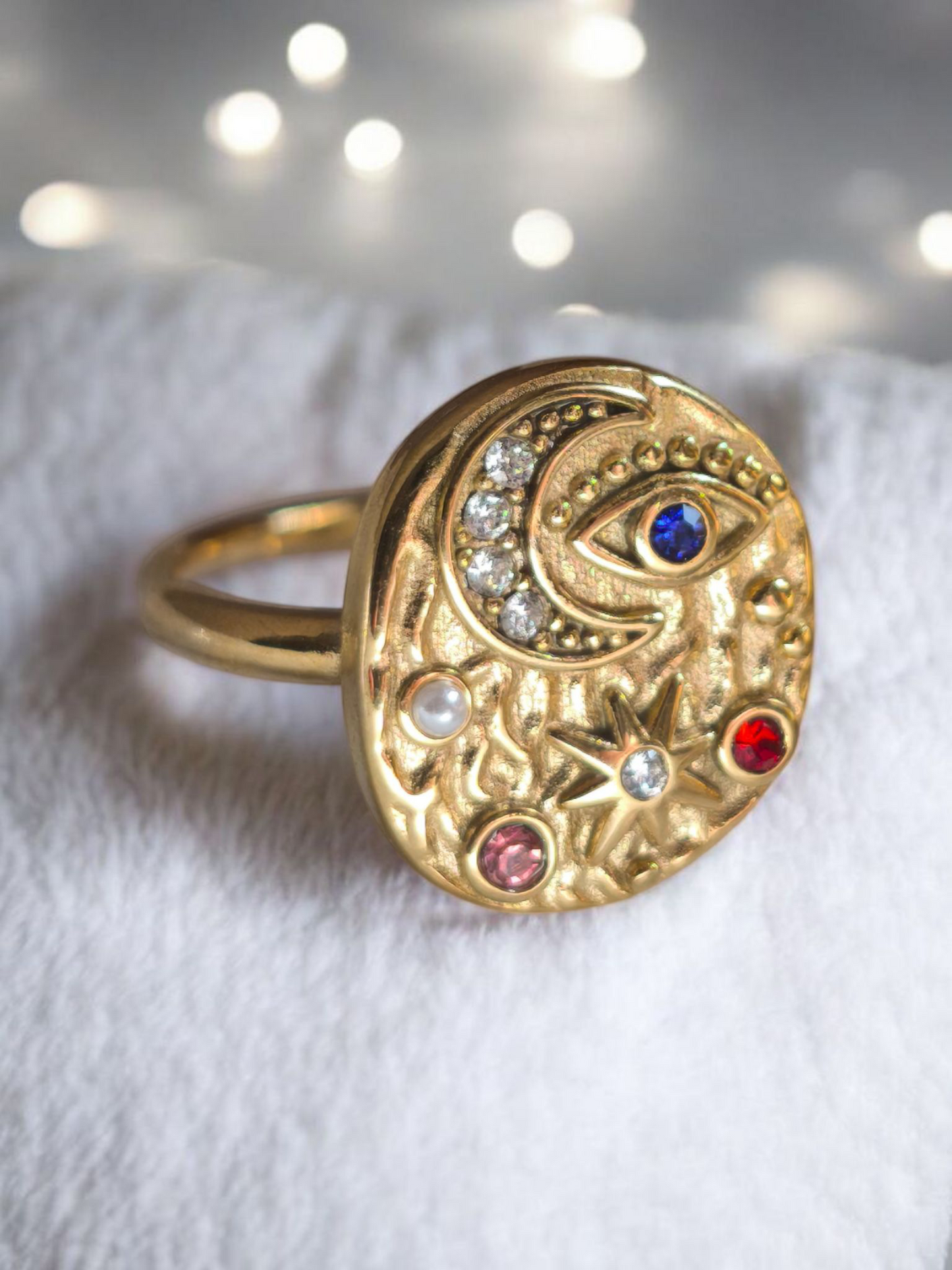 Anello Lvnatica Gold Multicolor