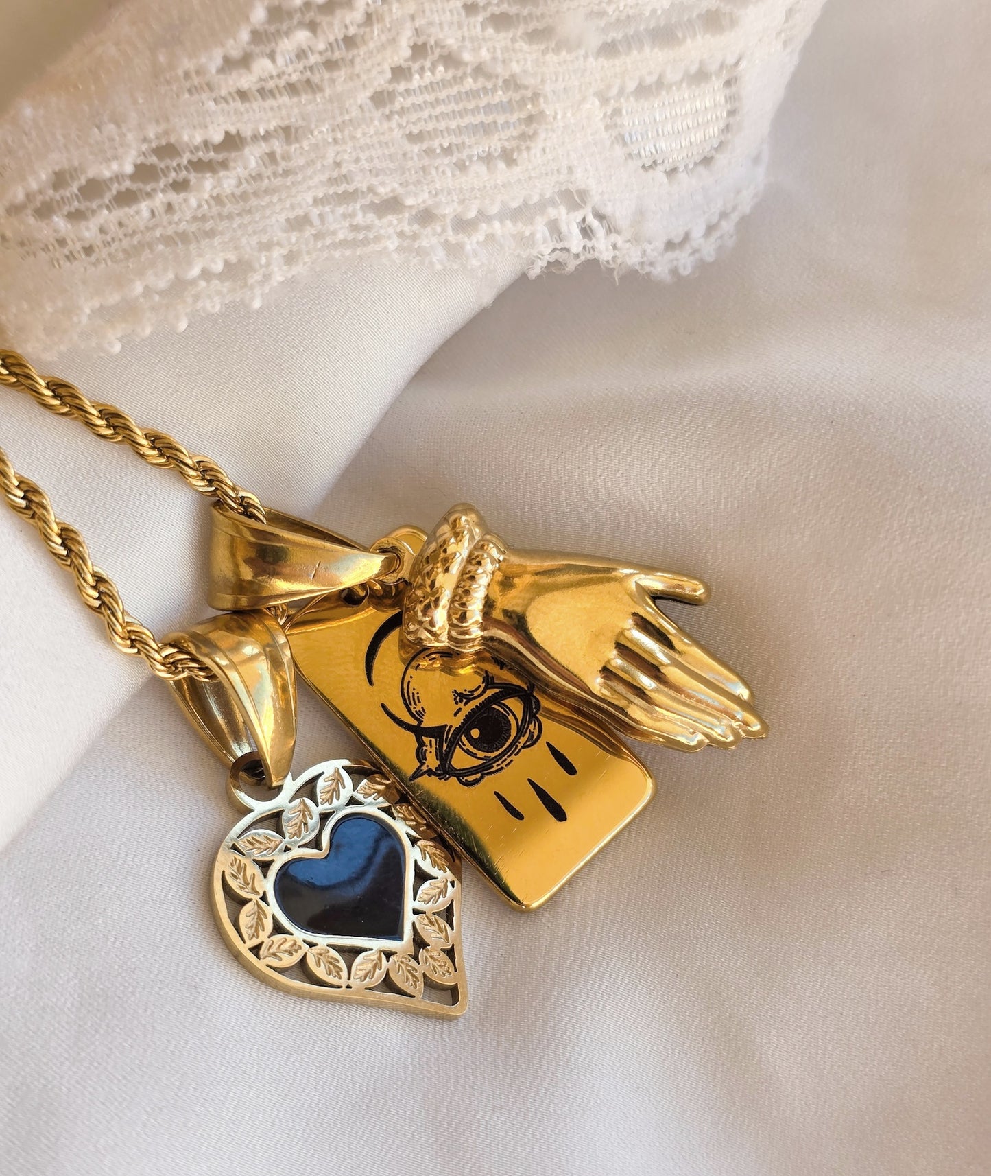 Spring Heart Charm