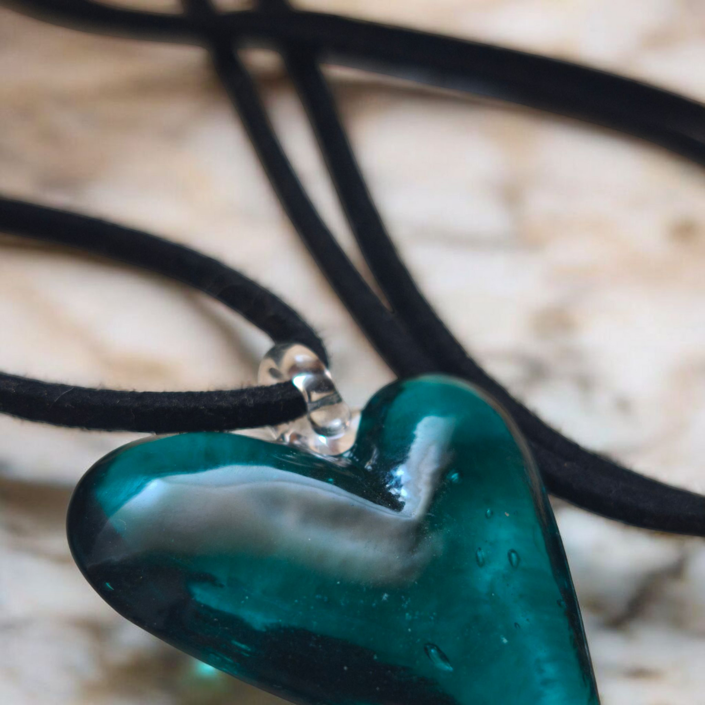 Collana Cvore Verde Smeraldo