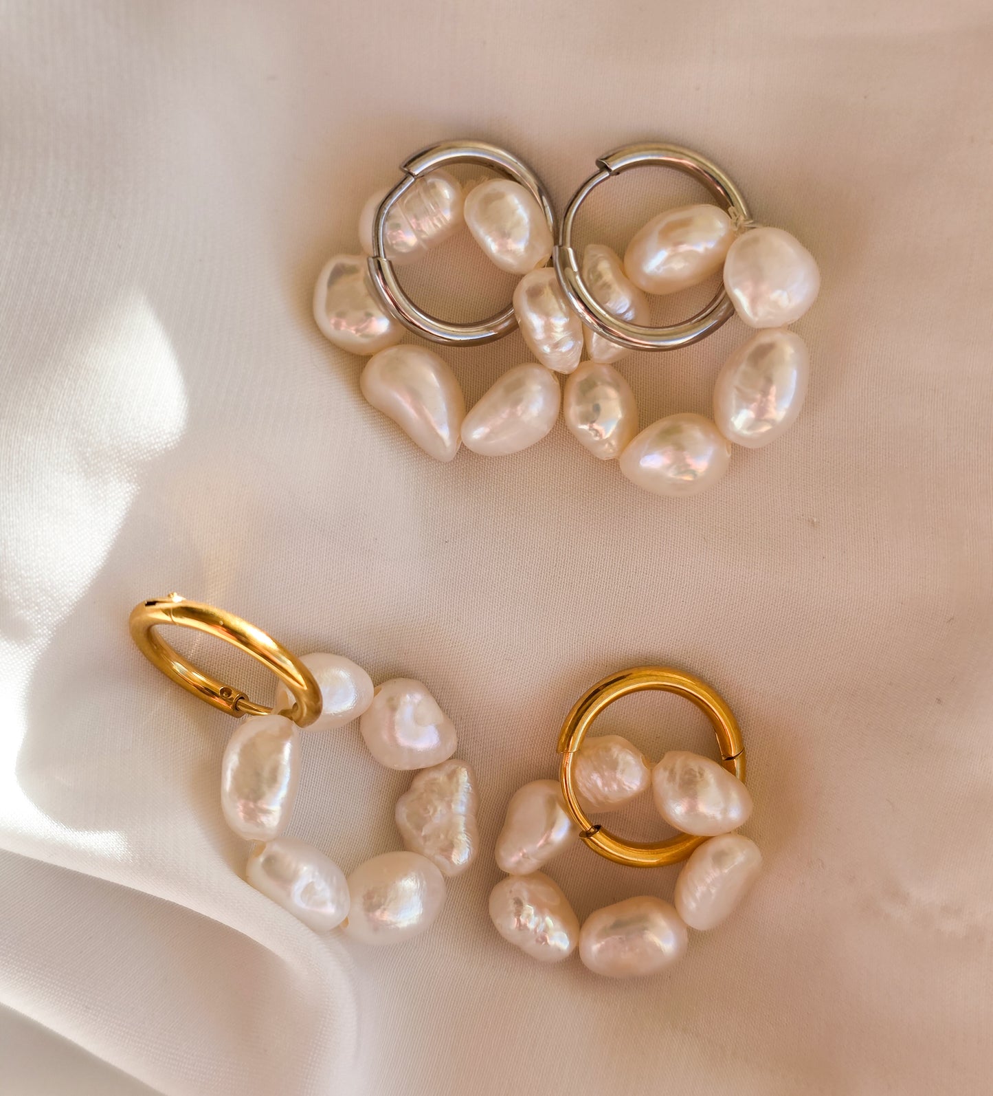 Orecchini Pearl Loop