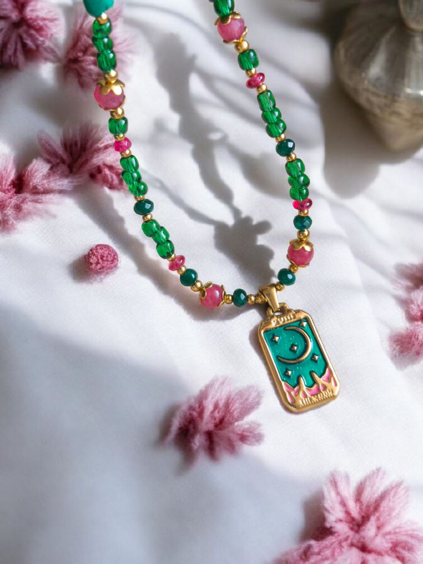 Collana Tarot Luna (versione radice)