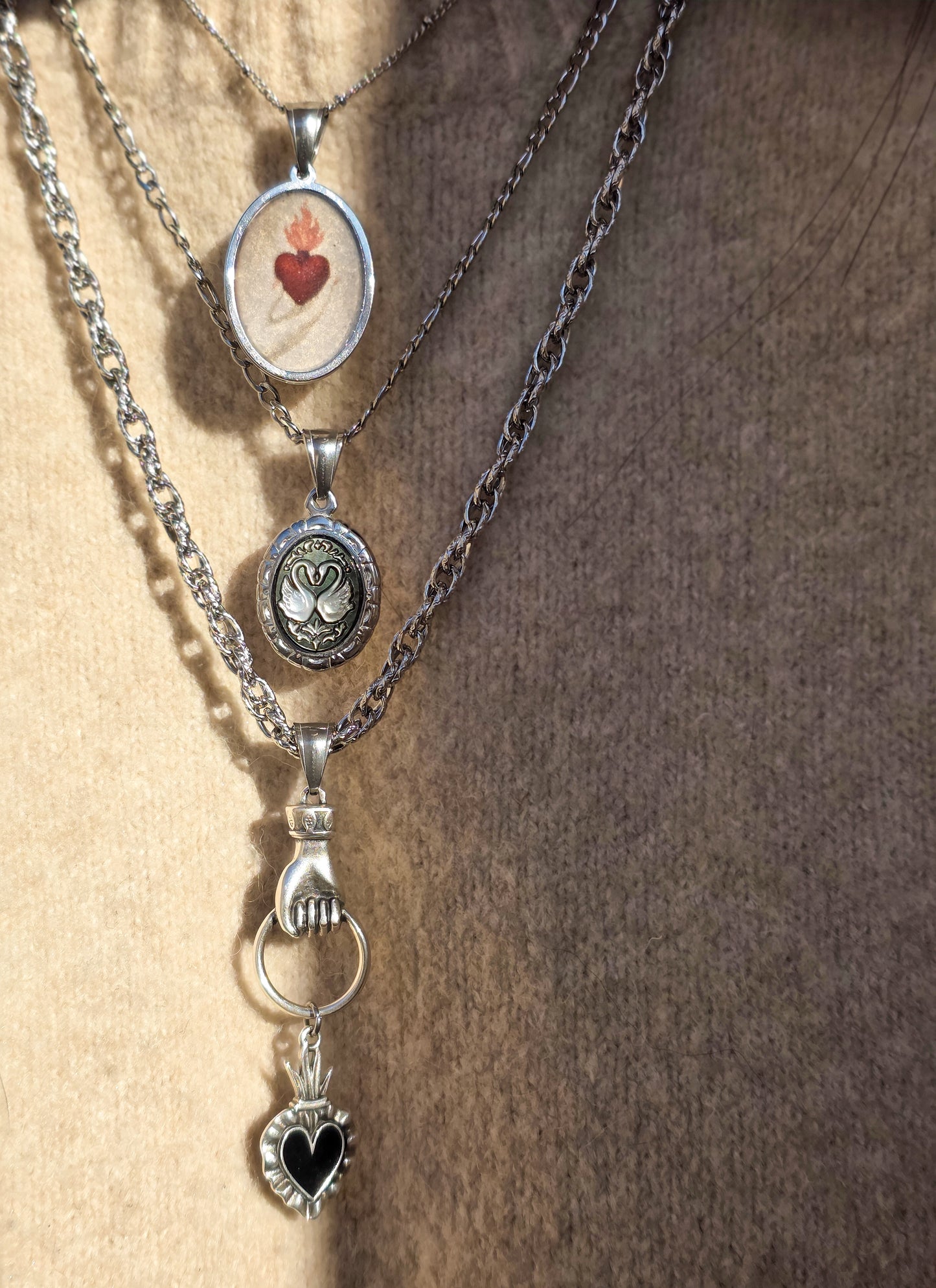 Girocollo Nero Custode