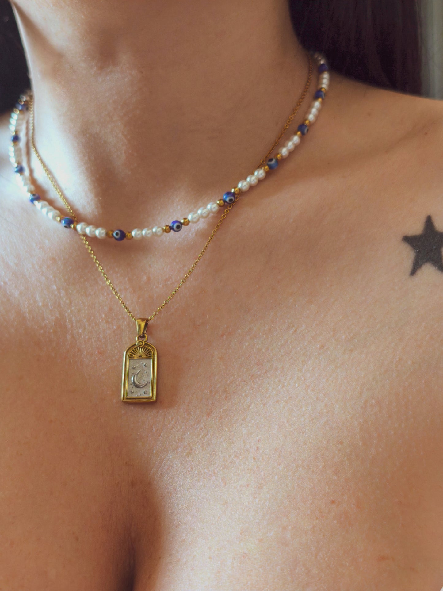 Collana azzurrite
