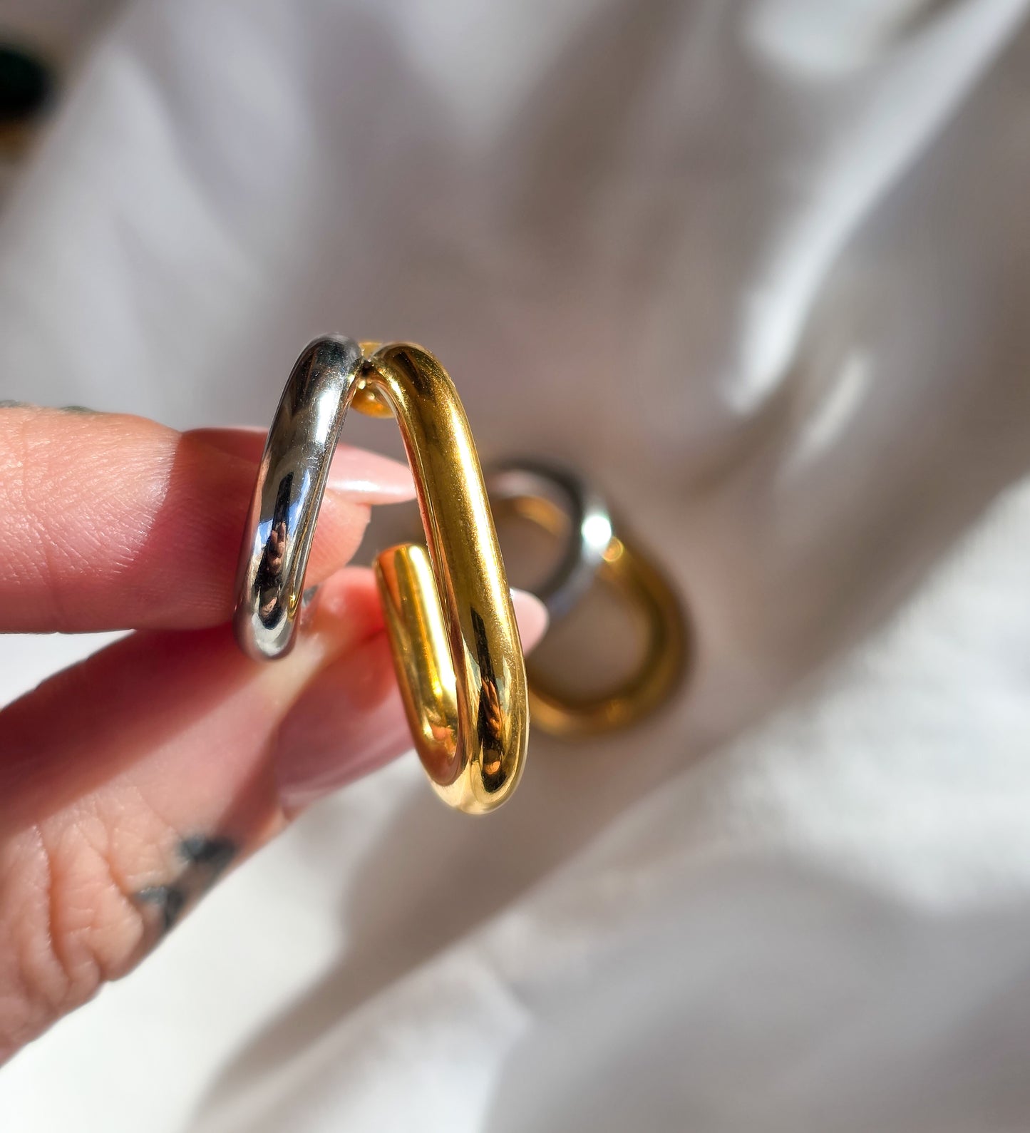 Orecchini Dual Link