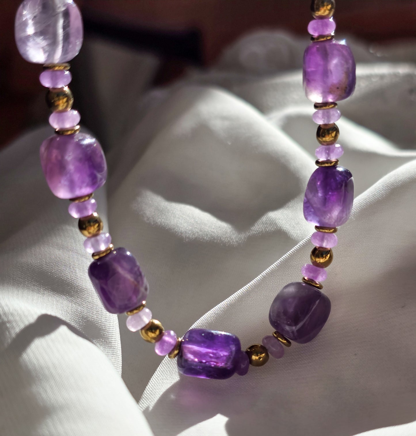 Mother Stone Amethyst Necklace