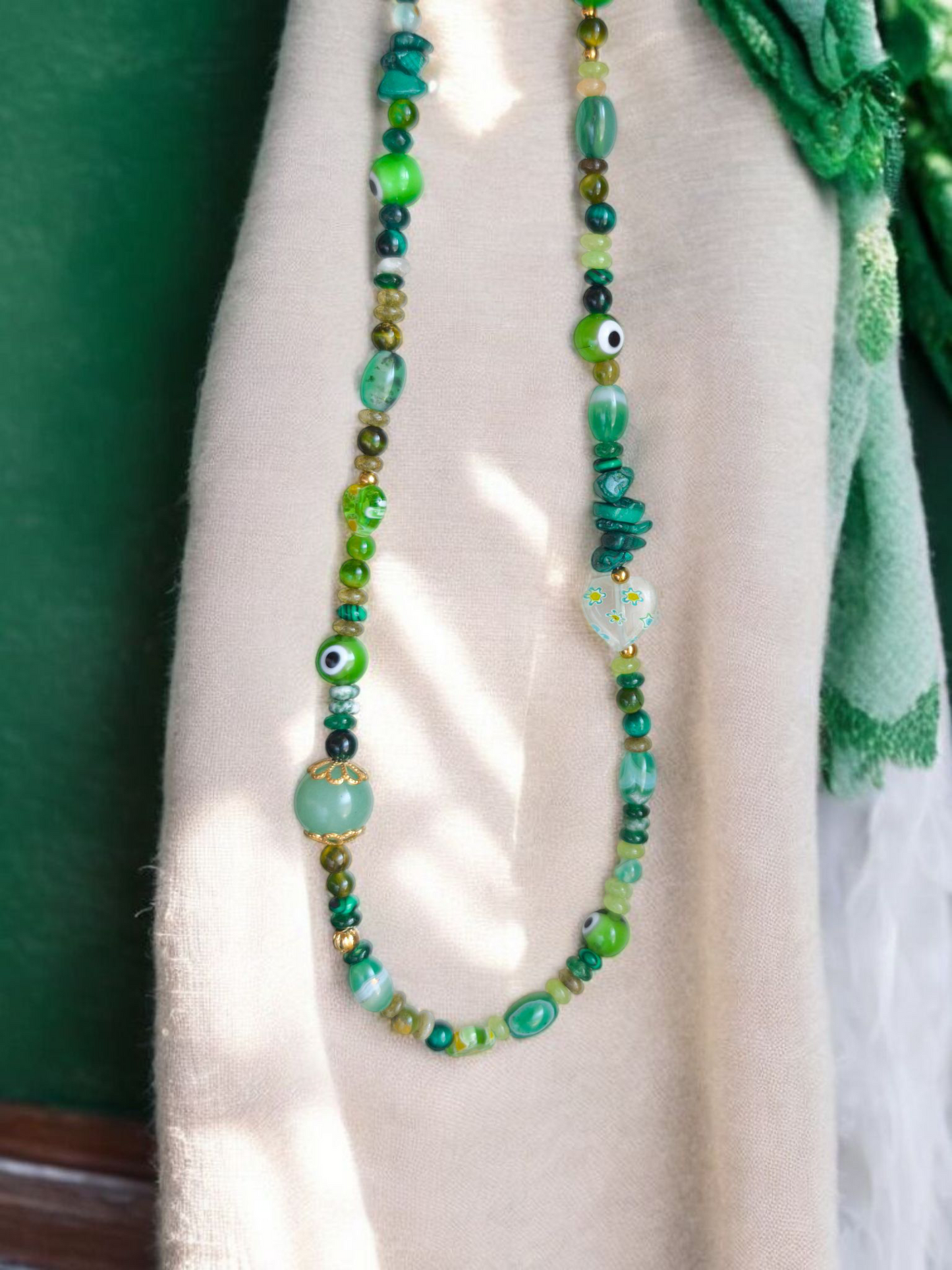 Girocollo Verde Apotropaico
