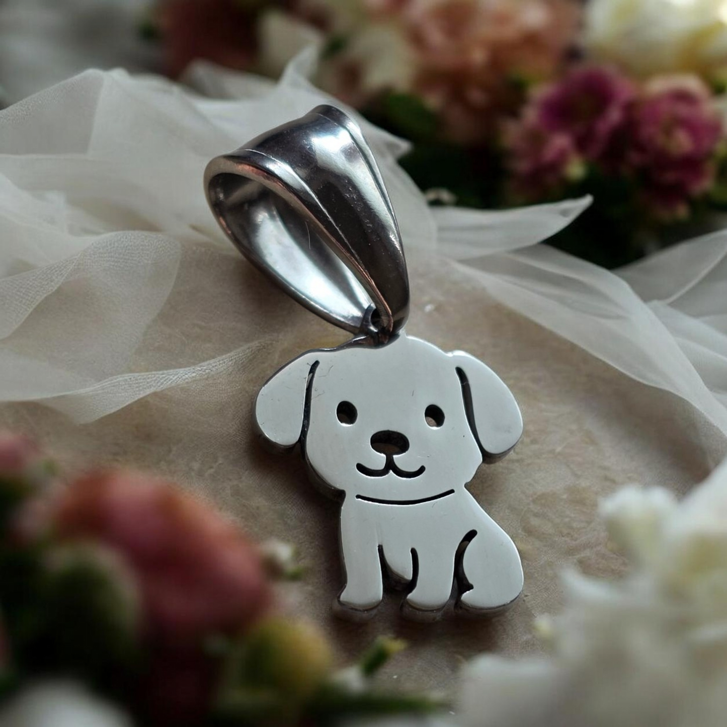 Charm Bau Silver