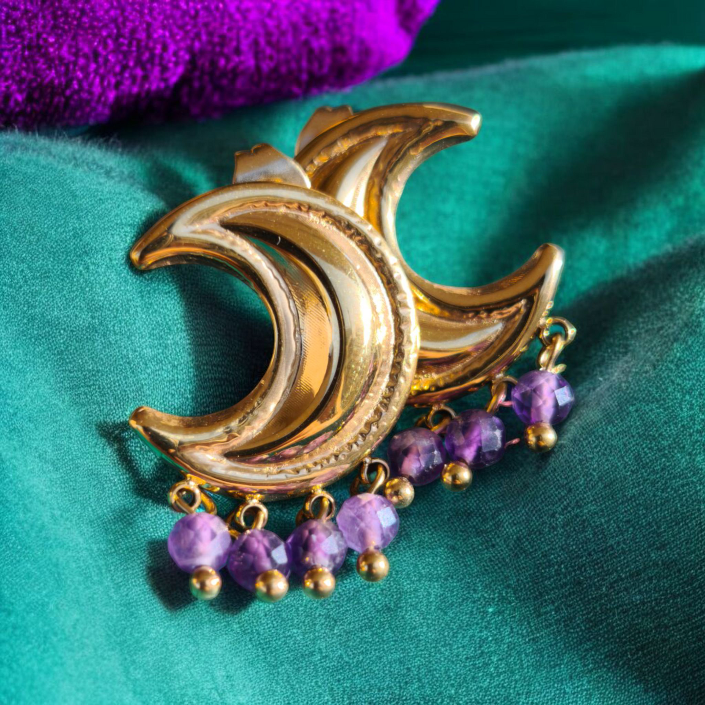Orecchini Mahtab Ametista