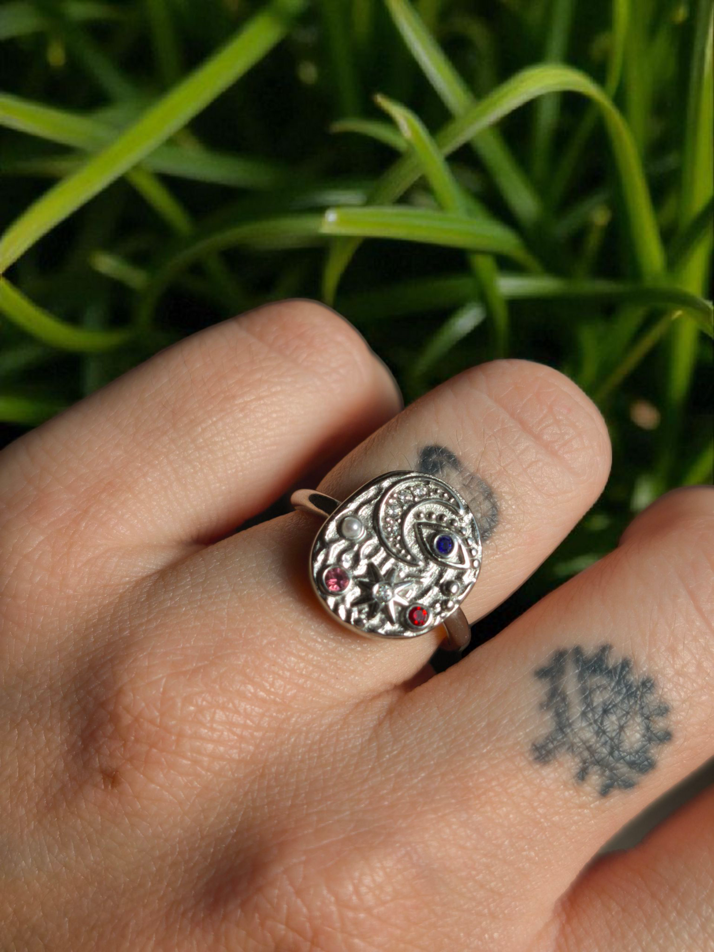 Anello Lvnatica Silver Multicolor