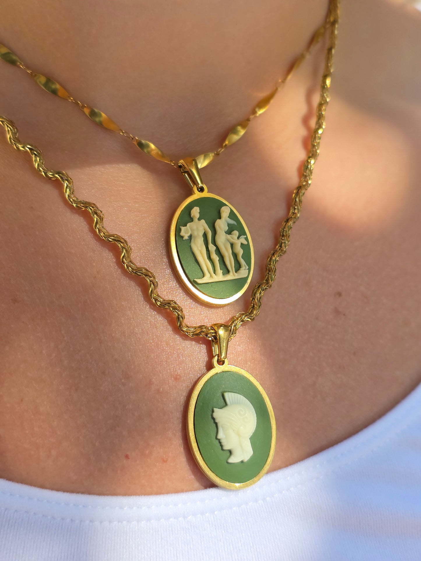 Girocollo Echi Classici (Leda Verde)