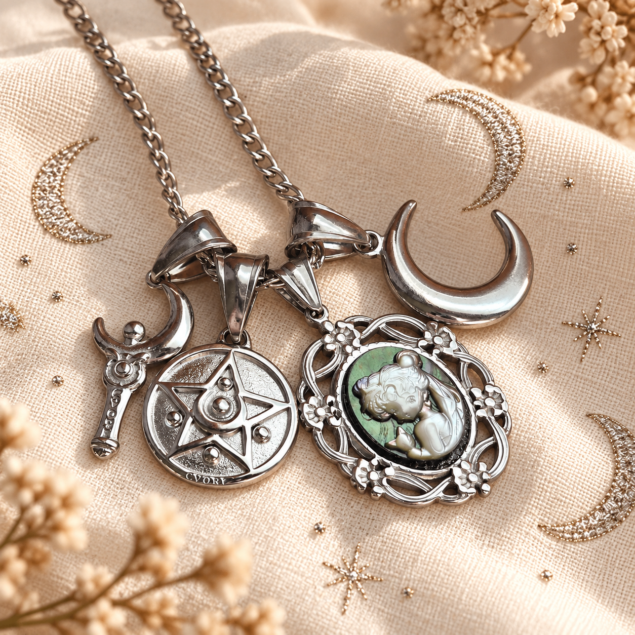 Charm Luna Bunny Silver