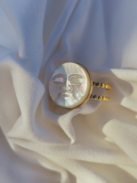 Anello White Moon Luna Piena