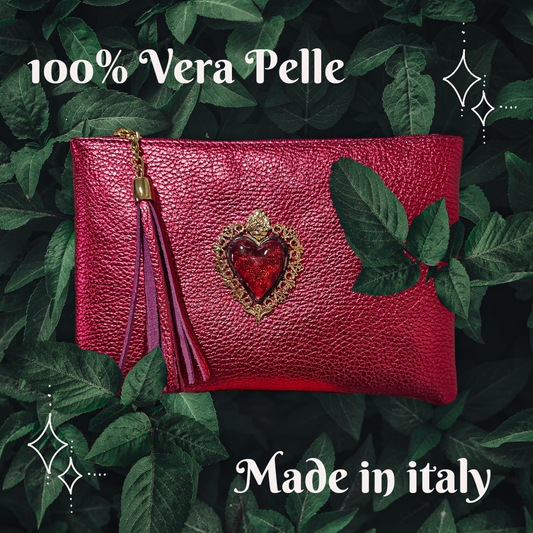 Pochette Metallizzata Fragola