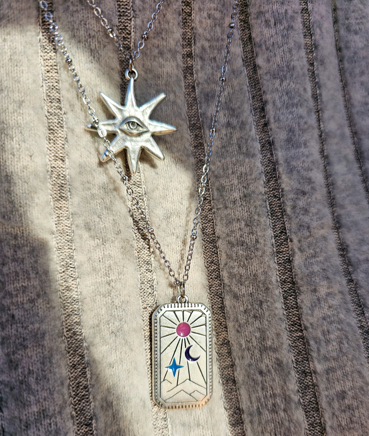 Collana sole e luna