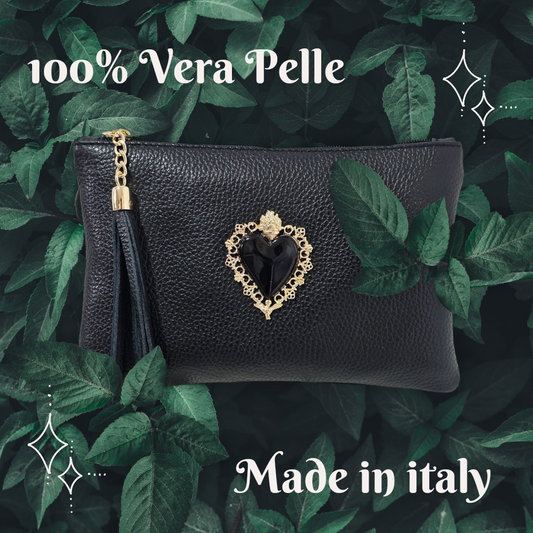 Pochette Nera Cvore Nero