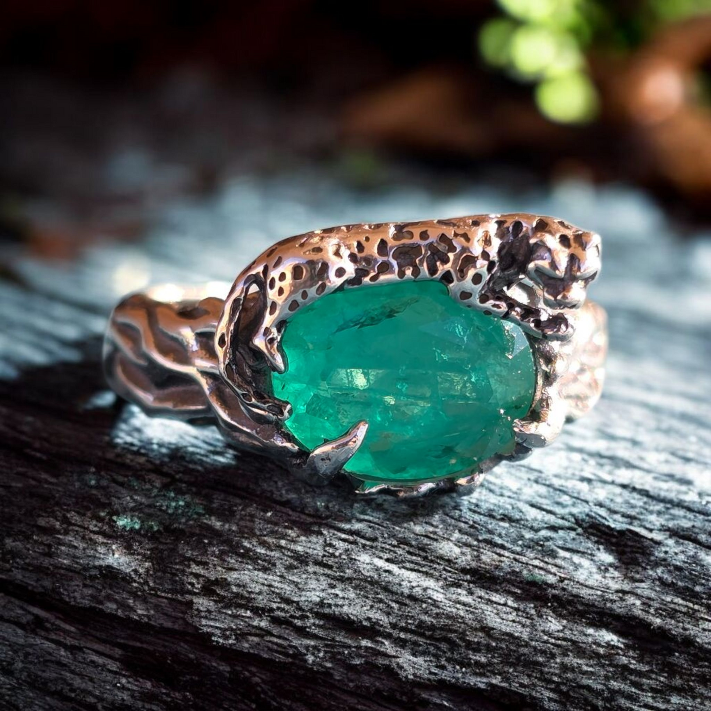 Anello Nyra Amazzonite