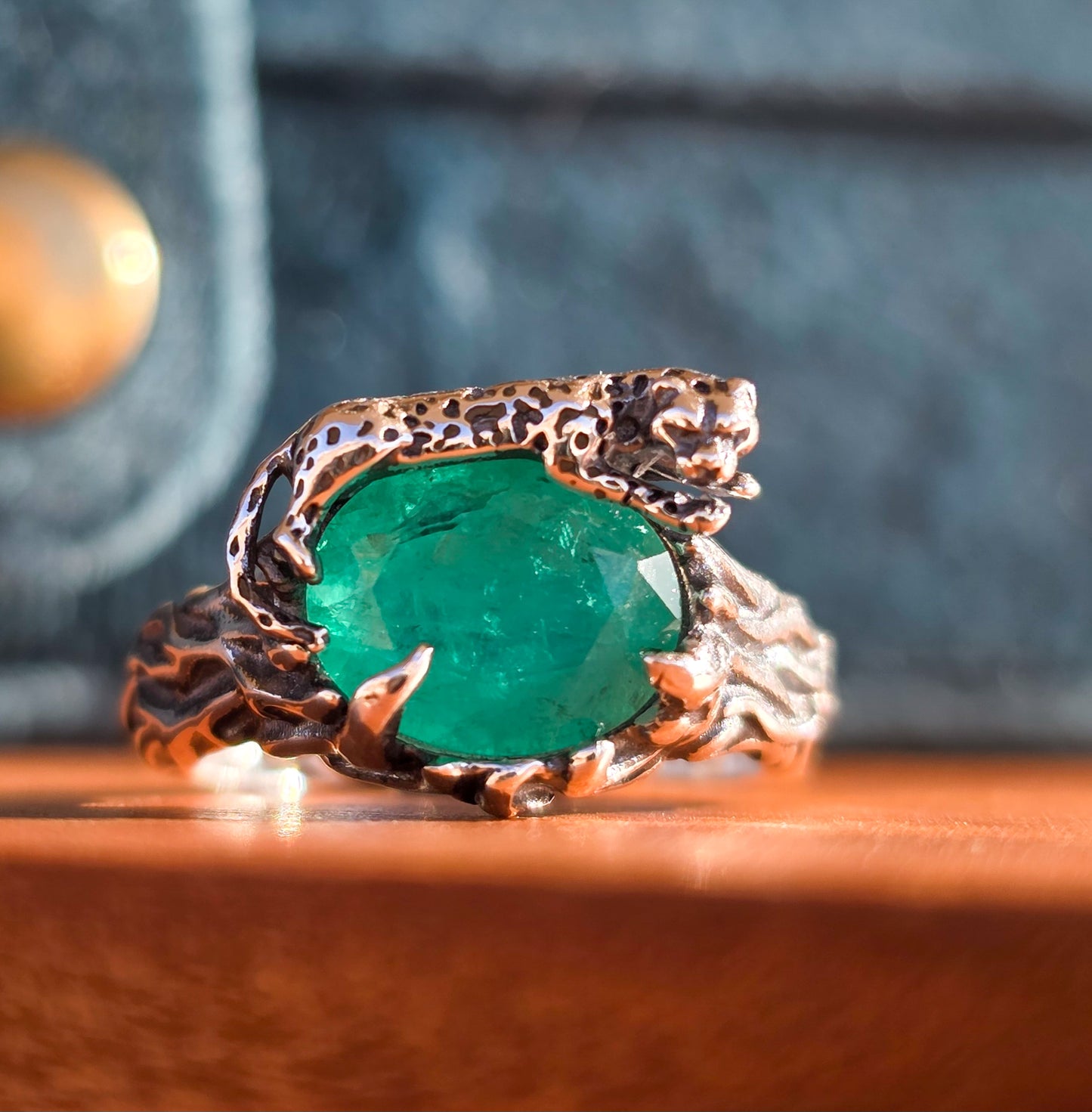 Anello Nyra Amazzonite