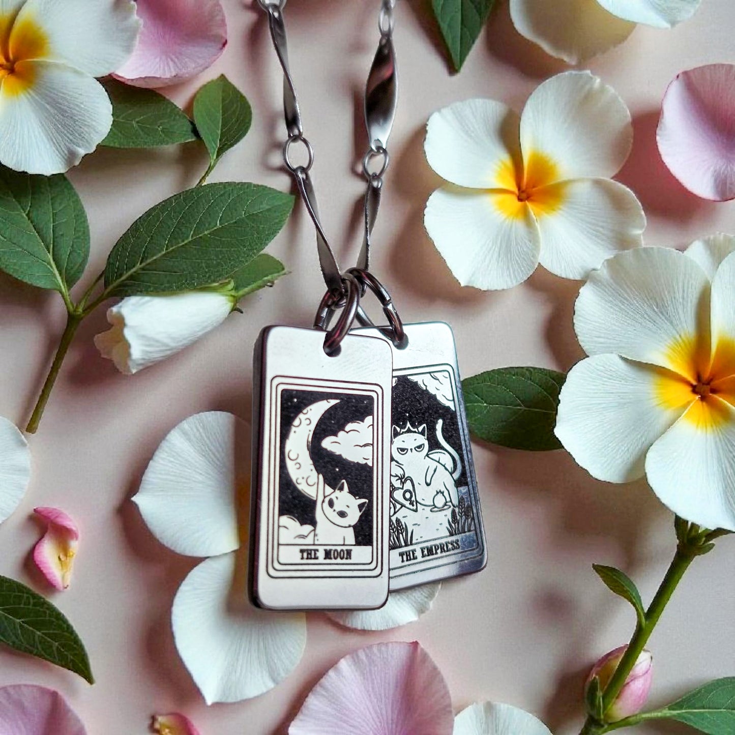 Charm I Gatti del destino - Tarot card