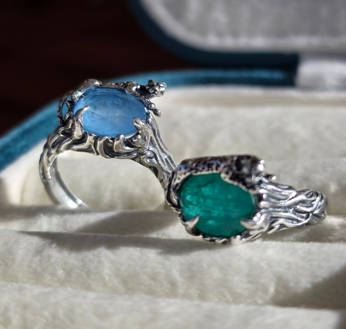 Anello Nyra Amazzonite