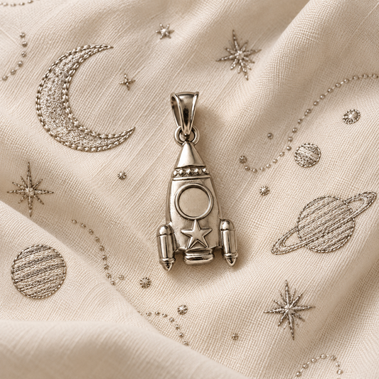Charm Razzo Silver