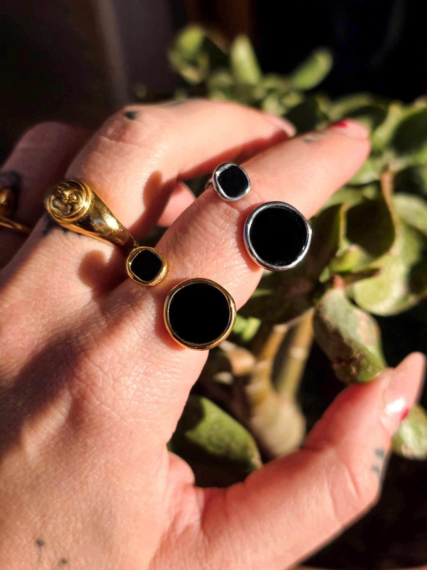 Anello Double Tormalina