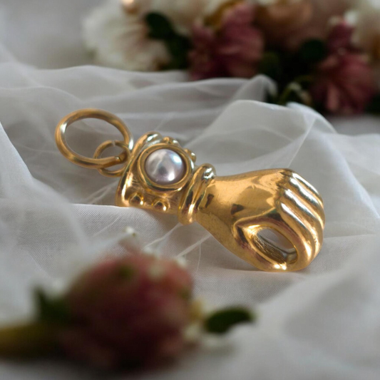 Victorian Hand Charm