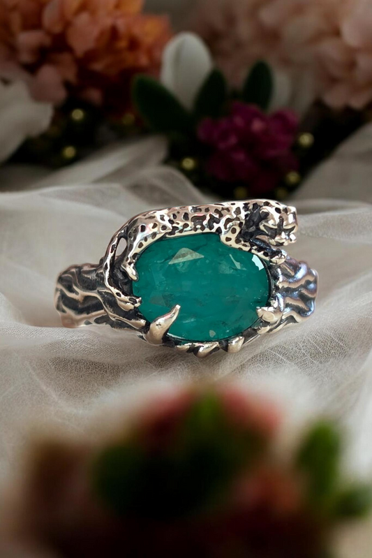 Nyra Amazonite Ring