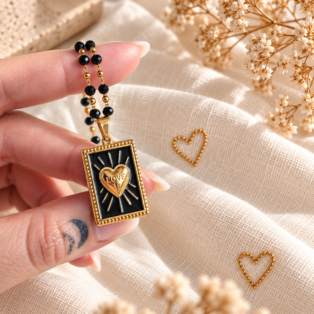 Koray Black Necklace