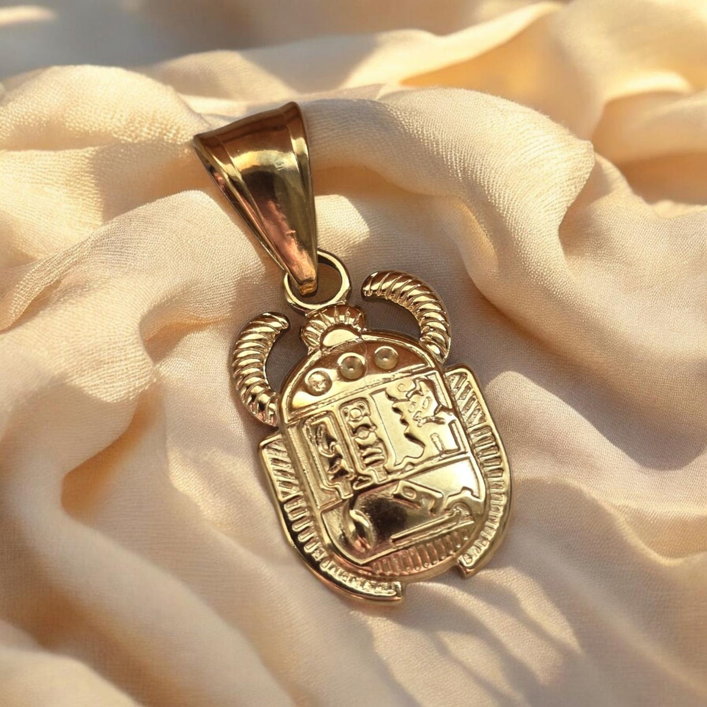 Scarab Beetle Charm