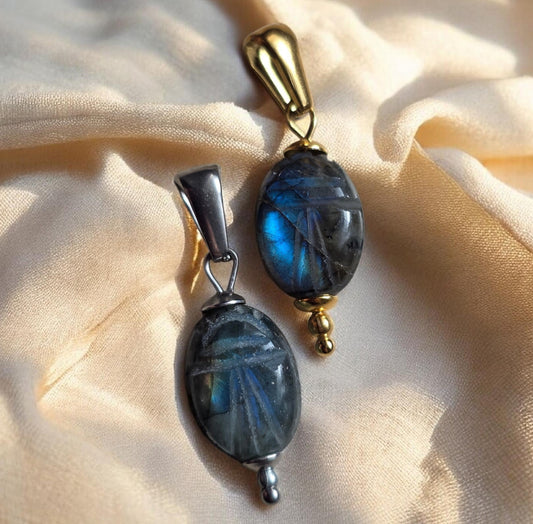 Charm Scarabeo Labradorite