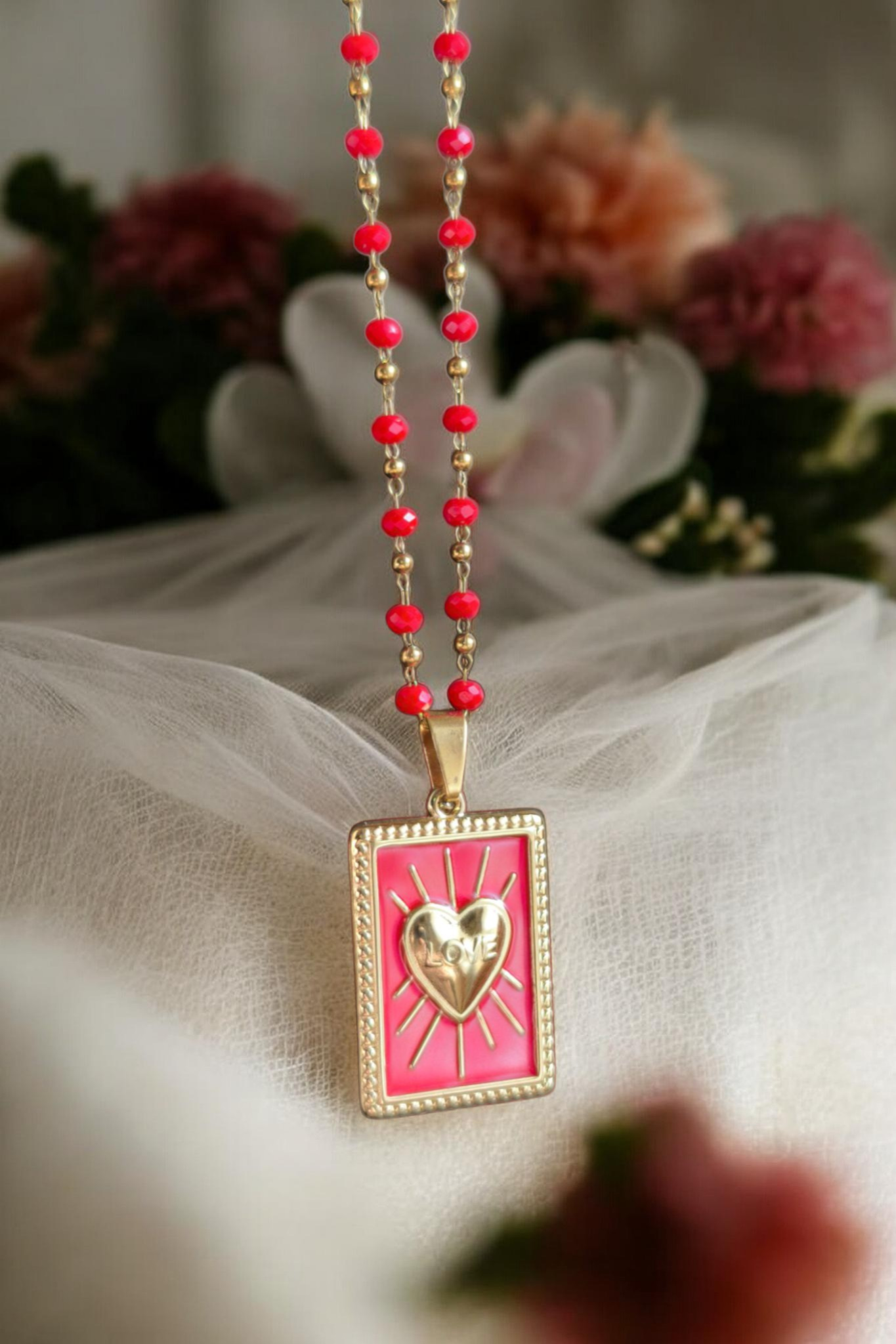 Koray Red Necklace