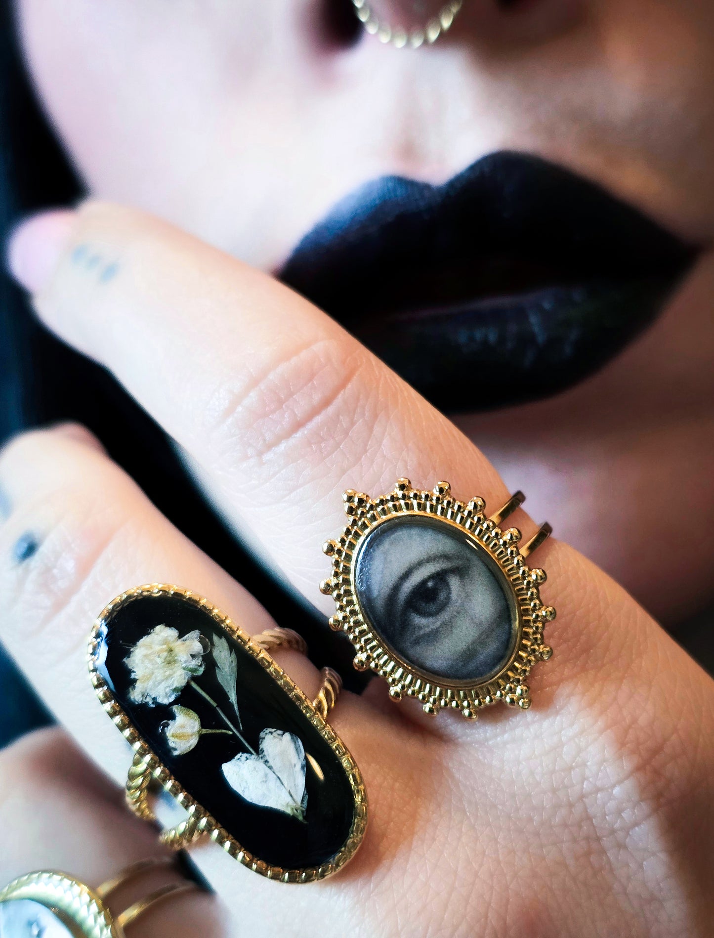 Anello Occhio di Mirabilie Gold