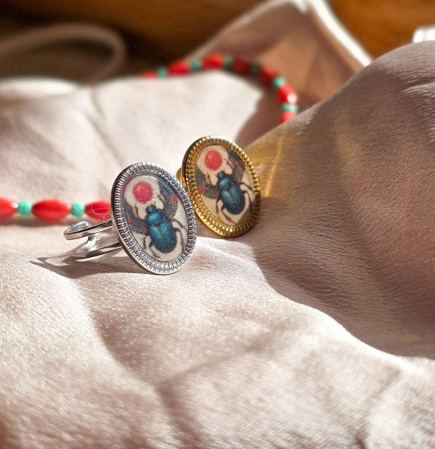 Anello Scarbeo di Amenti