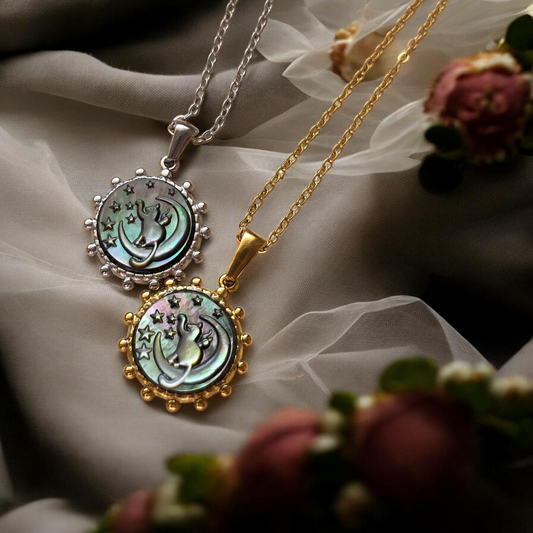 Cat Moon Necklace