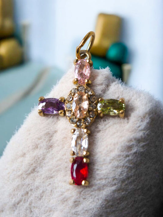 Charm croce delle virtù