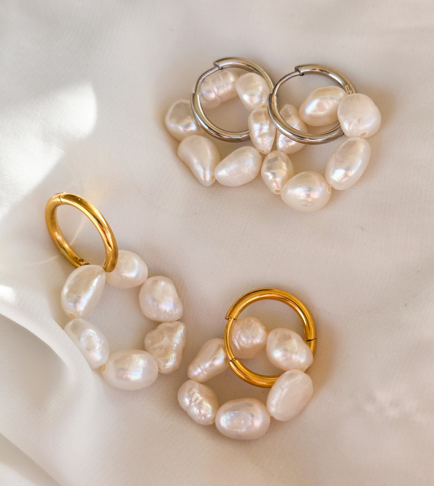 Orecchini Pearl Loop