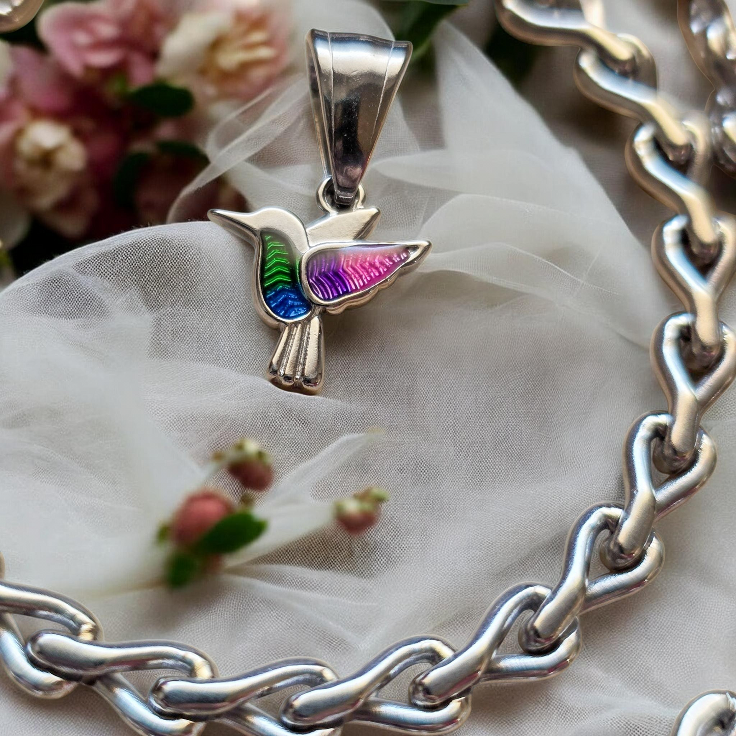 Hummingbird Charm